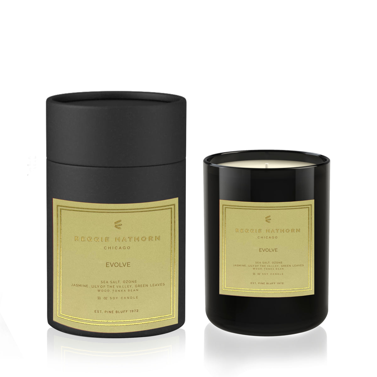 EVOLVE LUXURY CANDLE Reggie Hathorn