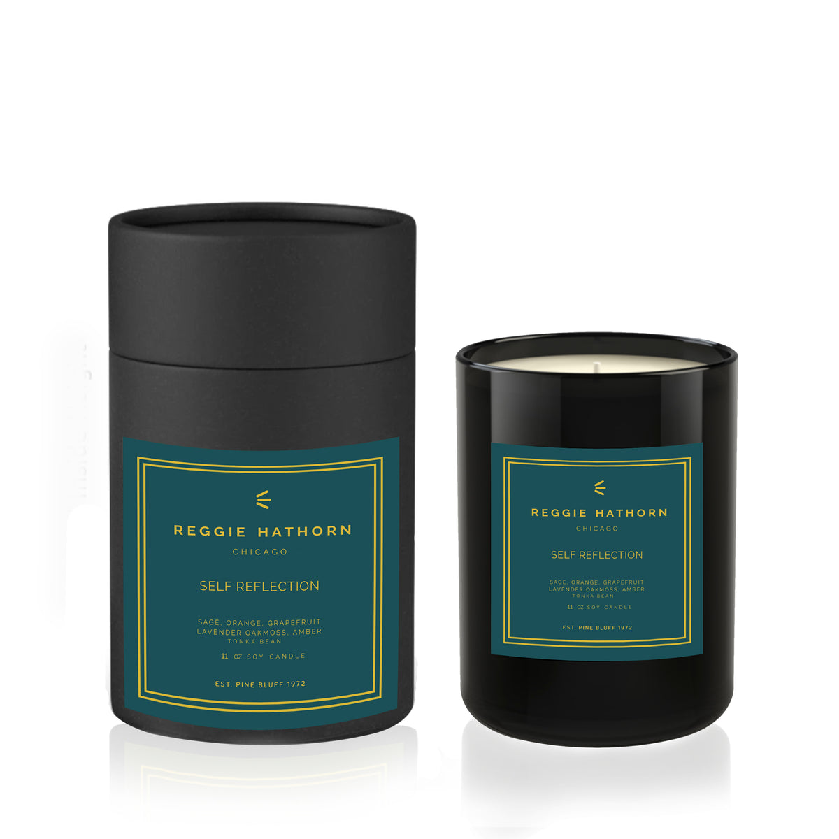 SELF REFLECTION LUXURY CANDLE Reggie Hathorn