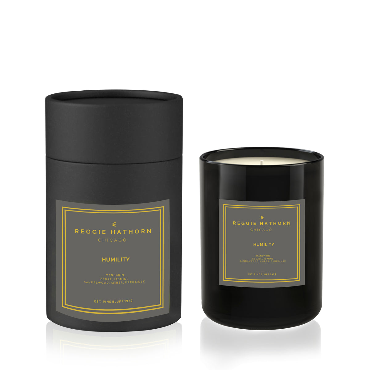 HUMILITY LUXURY CANDLE Reggie Hathorn