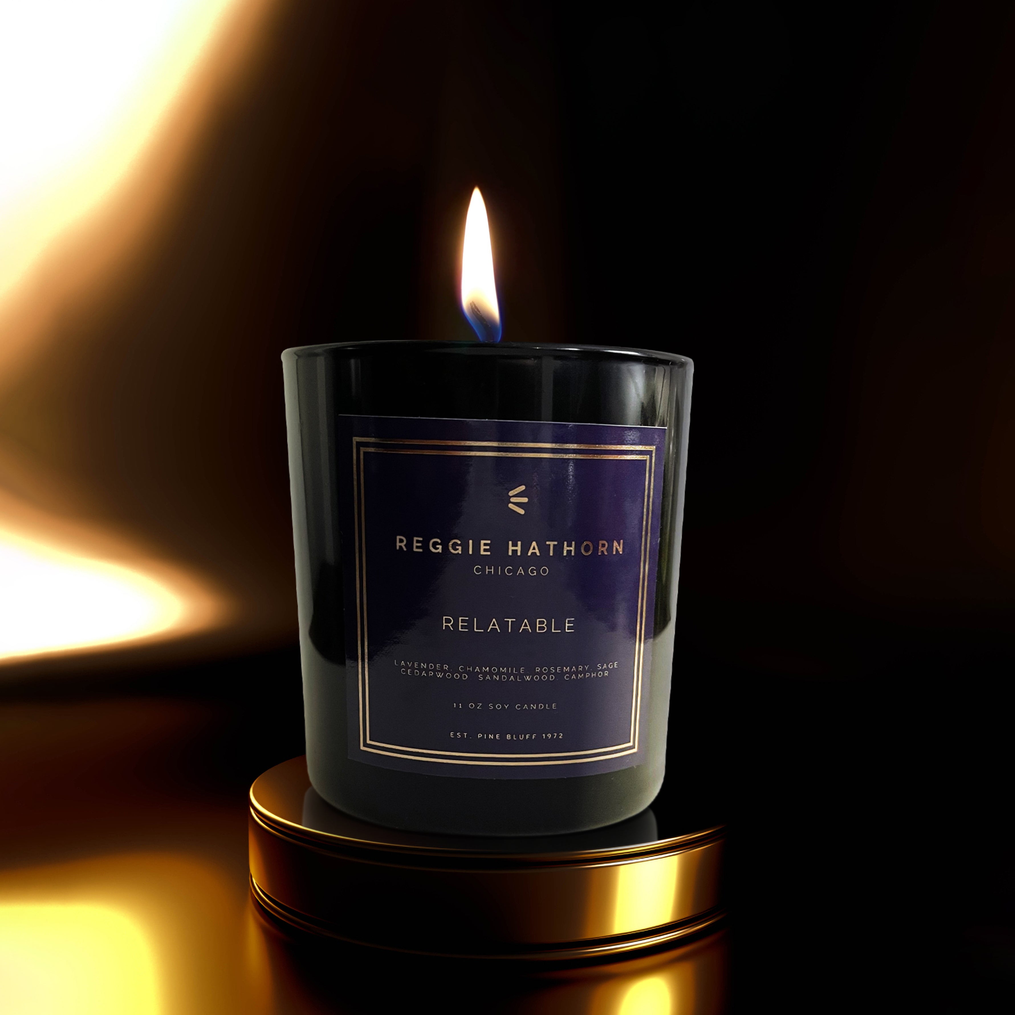 RELATABLE LUXURY CANDLE Reggie Hathorn